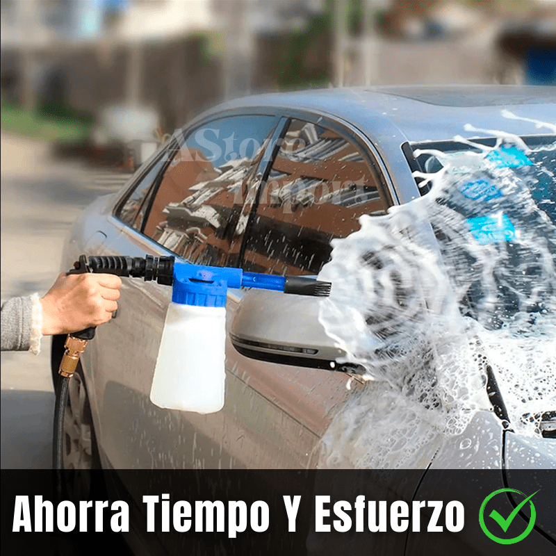 🧼🚗PULVERIZADOR DE JABÓN, LAVADOS PROFESIONALES EN CASA🏍️✨