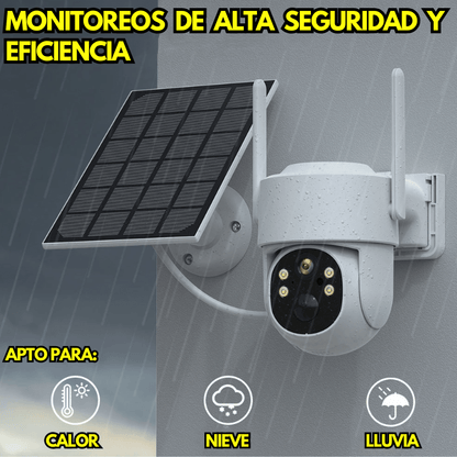 🔒 CÁMARA DE VIGILANCIA CON RECARGA SOLAR - SEGURIDAD Y TRANQUILIDAD PARA TU HOGAR 🌞✨