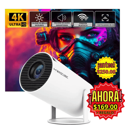 PROYECTOR 4k Ultra HD - Peliculas y Series en Alta Definición