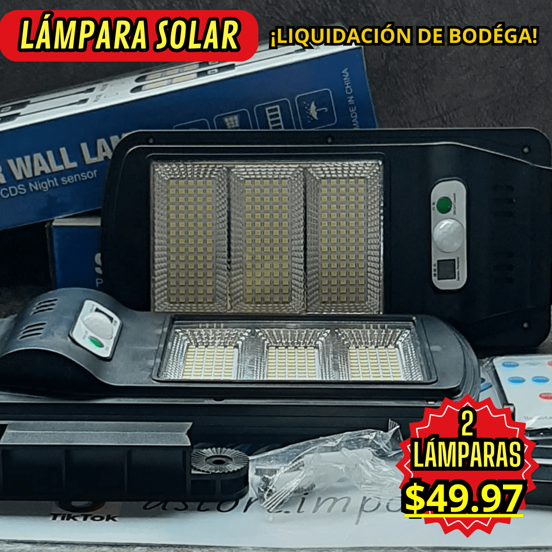 ILUMINACION CON LUCES SOLARES