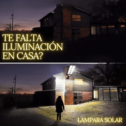 ILUMINACION CON LUCES SOLARES